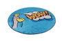Mijölnir Alfombrilla de baño Wow (140) Multicolor